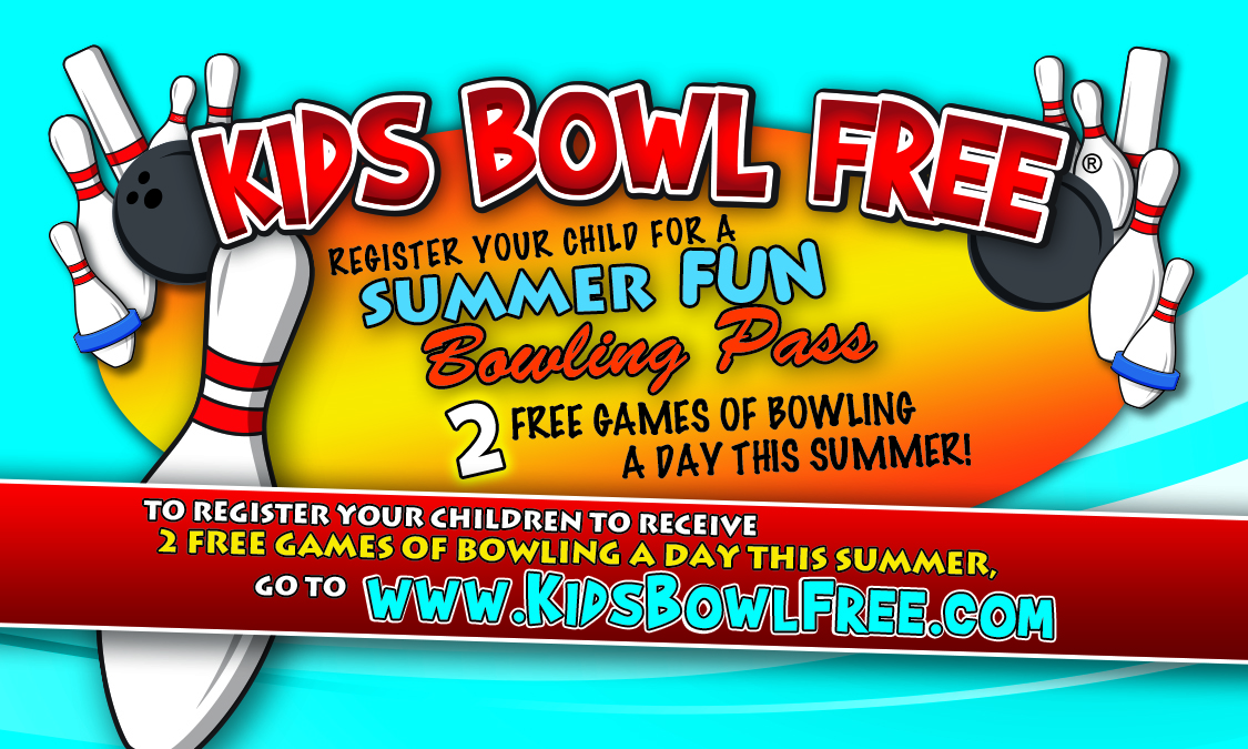 Kids Bowl Free - Sun Ray Lanes